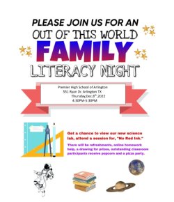 Literacy Family Night